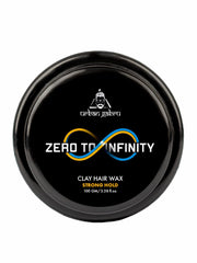 UrbanGabru Clay Hair Wax : Zero to Infinity- Strong Hold | Volume | Hair Style (Hair Wax 100 Gm)
