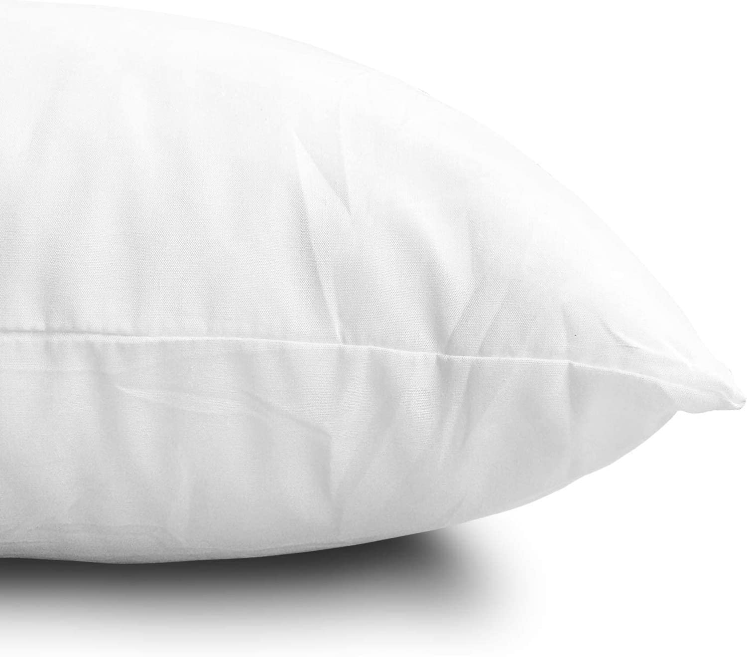 Kuber Industries Microfiber Pillow Filler, 16X24 Inch, White, 1 Piece (Microfiber)