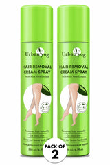 Urban yog Hair Removal Cream Spray for Women | Painless Body Hair Removal Spray for legs, hands, underarm & back (400 ML)