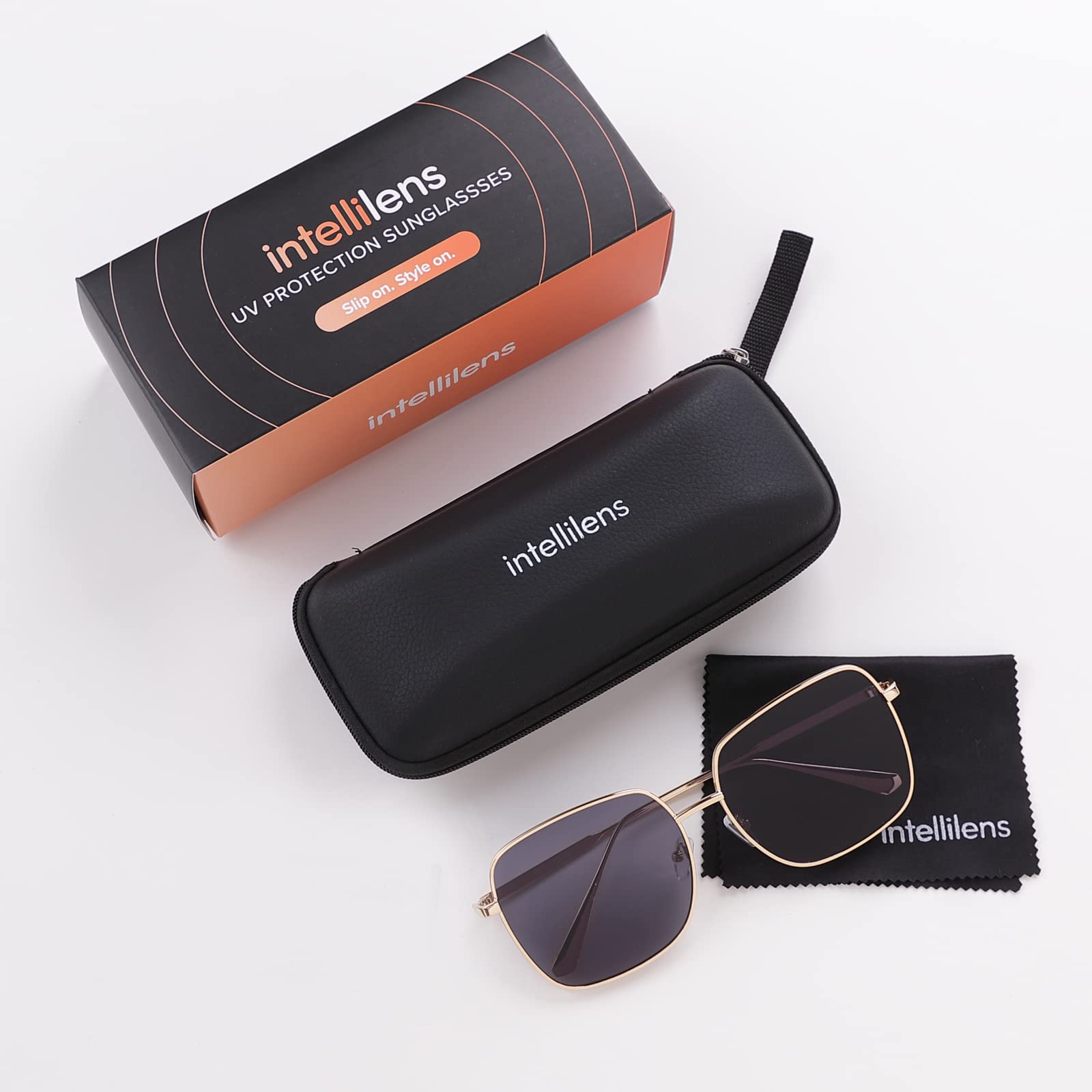 Intellilens Square UV Protection Sunglasses For Men & Women