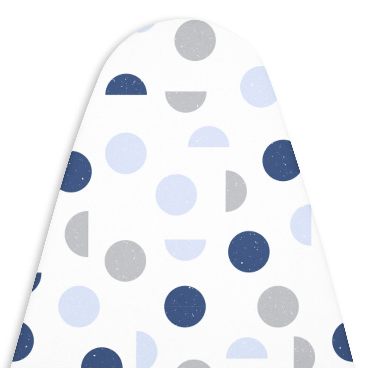 Encasa Homes Ironing Board Cover with 3mm Thick Felt Pad for Steam Press (Fits Standard Medium Boards of 112x34 cm) Heat Reflective, Scorch & Stain Resistant, Printed - Blue Moon