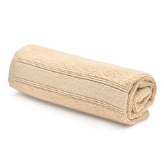 The Better Home 600GSM 100% Bamboo Face Towel Set | Anti Odour & Anti Bacterial Bamboo Towel |30cm X 30cm | Ultra Absorbent & Quick Drying Face Towel for Women & Men (Pack of 4, Beige)