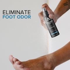 Man-Up Foot & Shoe Deodorant Spray For Man | Deodorizer With Essential Oils | Eliminates Foot Odour | Removes After Shoes Smell, All Day Freshness, Prevents Cracked Heals, No Stinking Feet – 100ml