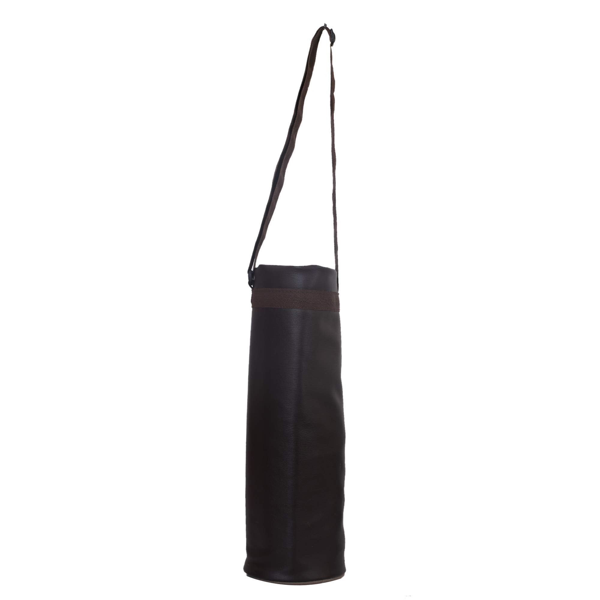 Kuber Industries Leather Water Bottle Cover/Bag, 2.5 LTR (Brown)-KUBMART11190