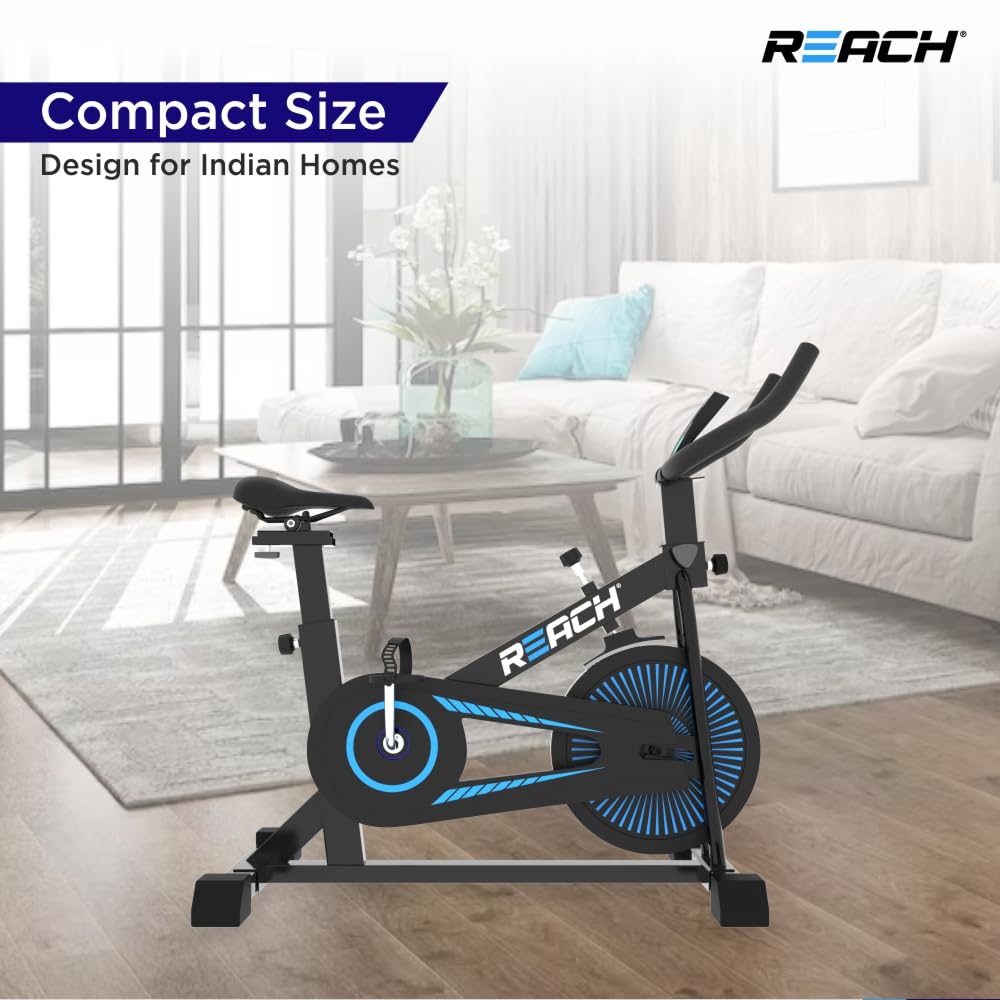 ELEV8 by Reach Apollo Spin Bike 6.5 KG Flywheel 8 Levels of