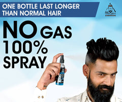 UrbanGabru Unlimited Hold No Gas Hair Spray (100 ml) | Hair Styling & Hair Setting Spray | Paraben & Sulphate Free