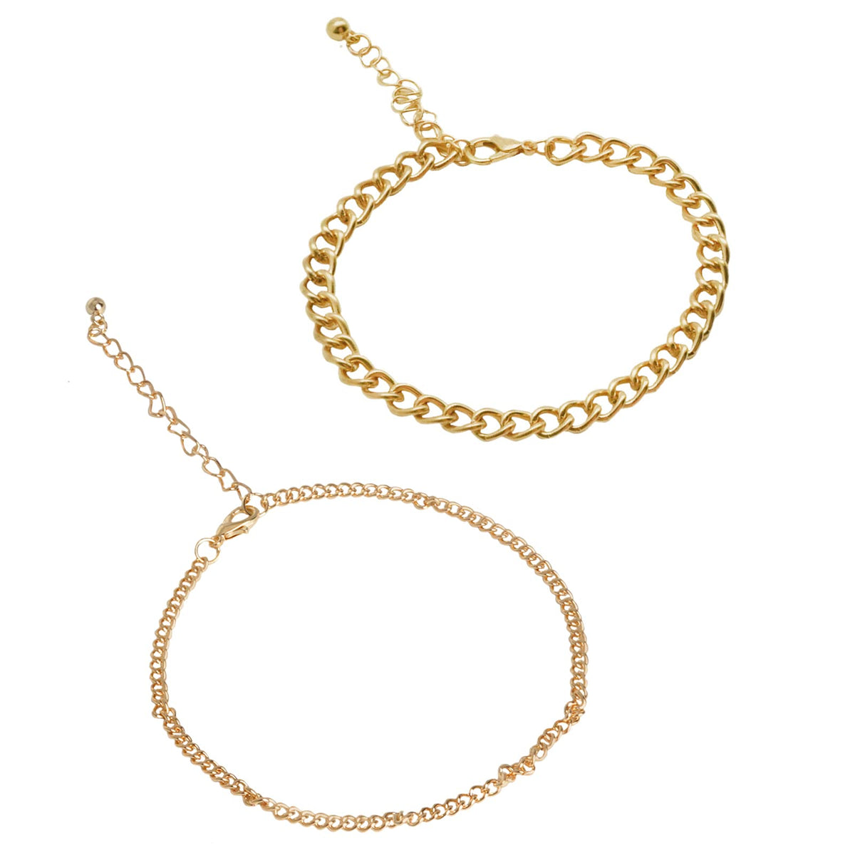 Joker & Witch Aara Gold Chain Link Anklet for Women