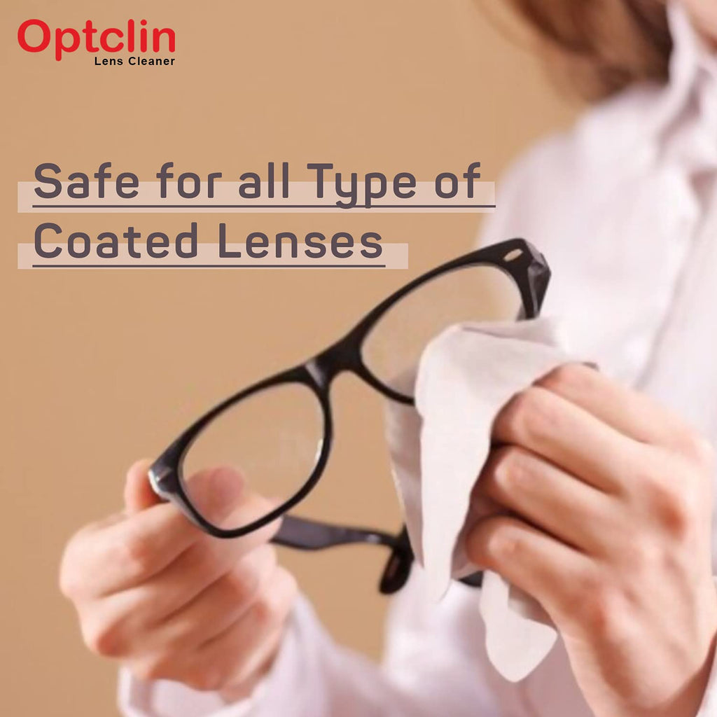 Optclin Optical Lens Cleaner and Spectacles Cleaner - 30ml (Pack of 2 ...