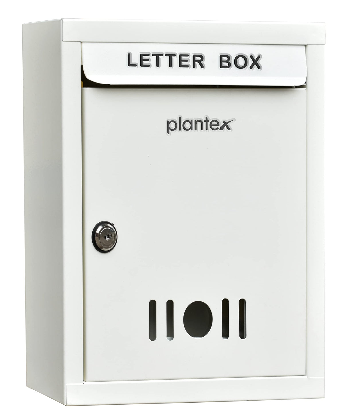 Plantex A4 Size Letter Box - Mail Box/Post Box/Letter Box for Home gate/Suggestion Box for Office- School/Complaint Box/Donation Box with Lock and Keys (Ivory) - Wall Mount