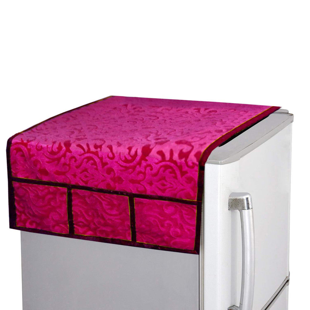 Kuber Industries PVC 3 Pieces Fridge Mats and 1 Piece Fridge Top Cover ...