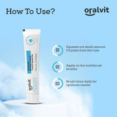 Oralvit Active Freshness Toothpaste with Nano-HAP & Lactoferrin | Daily Germ Protection| Cavity Repair | Daily Germ Protection | Eliminates Bad Breath- 100gm