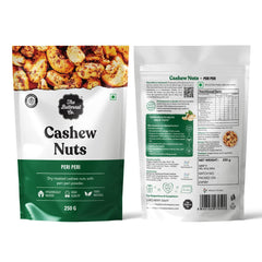 The Butternut Co. Cashew Nuts Peri Peri - 250gm | 100% Natural | High Protein & Fibre | Gluten Free | Vegan