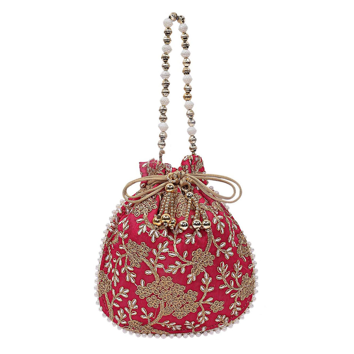 Kuber Industries Women's Cotton Handbag, Multicolour (KI0057)