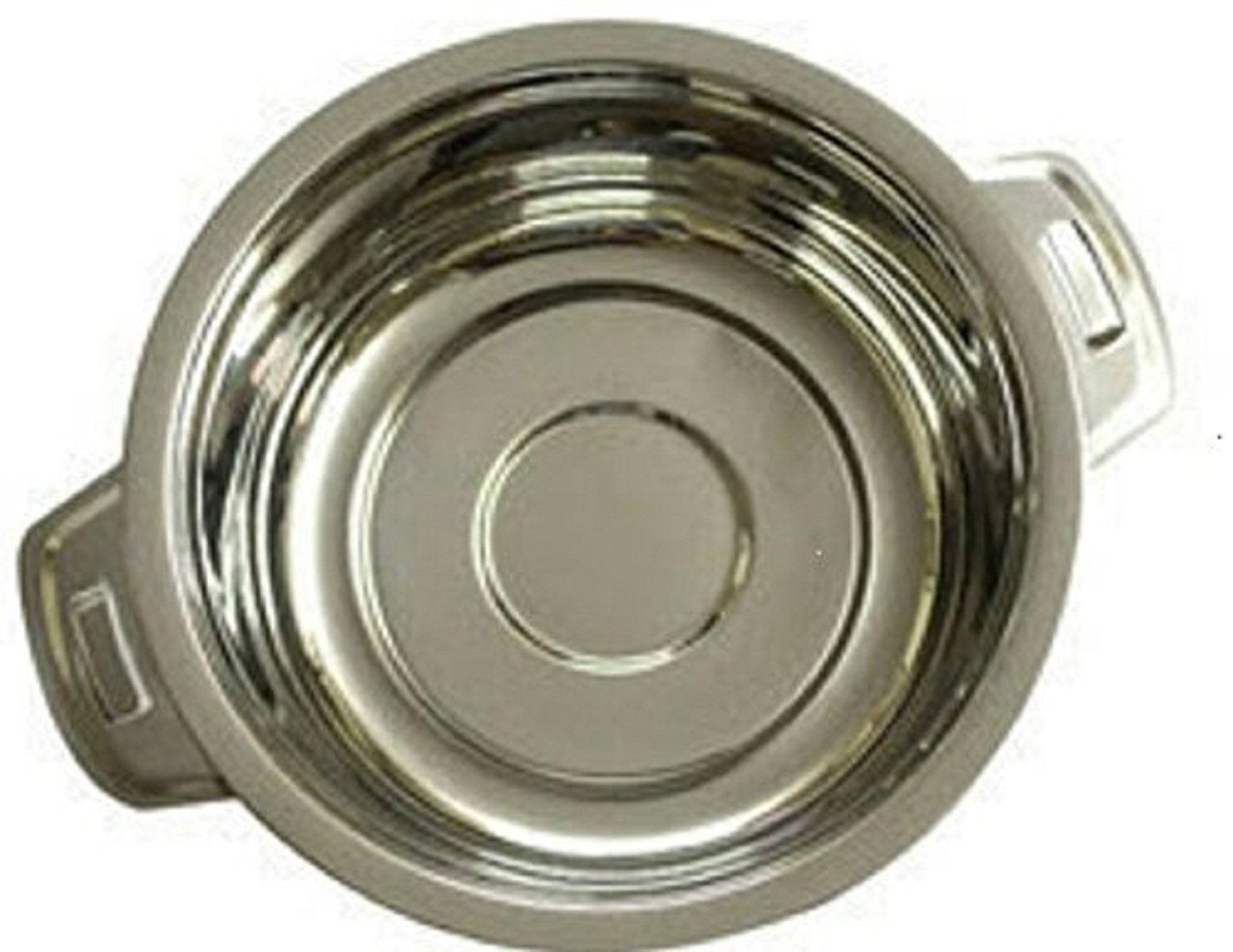 Kuber Industries ™ Stainless Steel Casserole (Silver, 2500 ml)