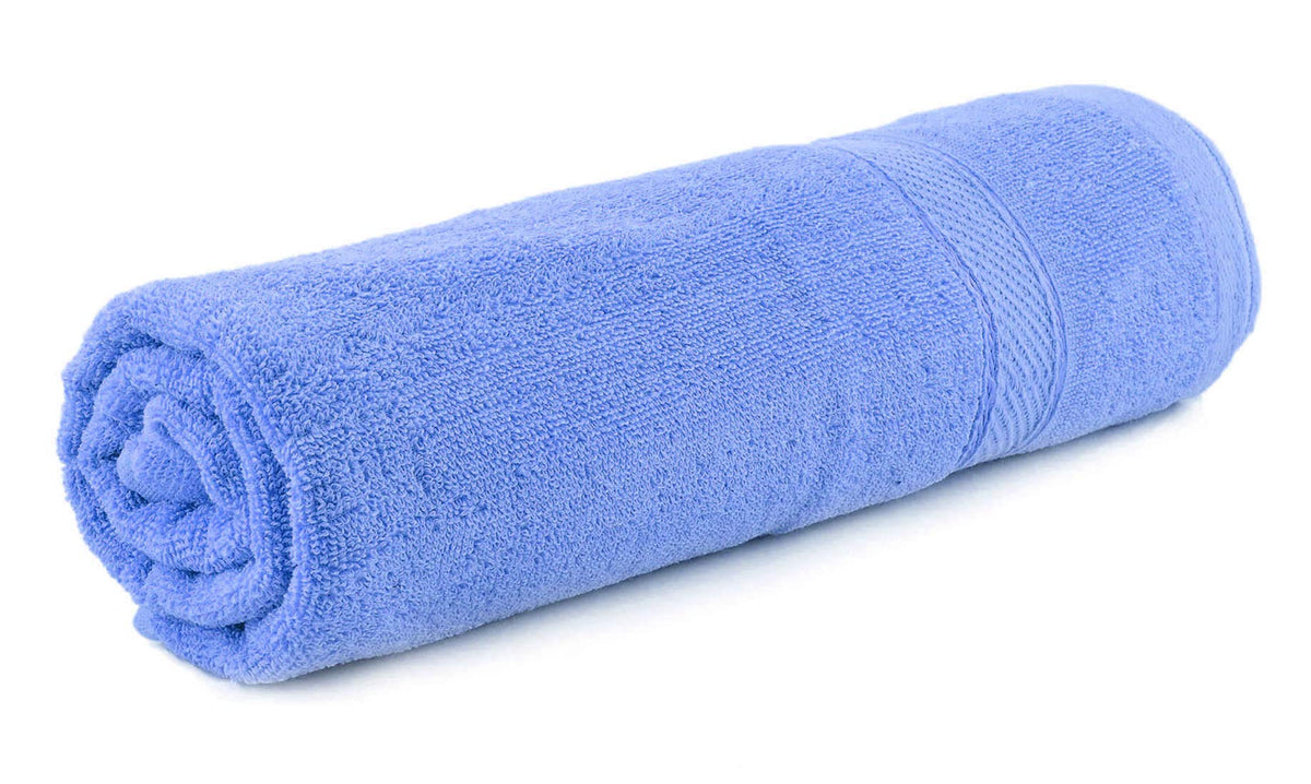 Kuber Industries Cotton Full Size Bath Towel 30"x60" (Blue) CTKTC33287