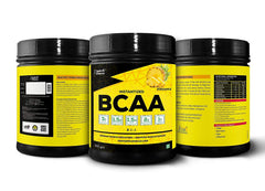 Healthvit Fitness BCAA Supplement powder for Workout | L-Leucine, L-Isoleucine and L-Valine in the ratio of 2: 1: 1 with L-Glutamine & L-Citrulline Malate – 200g Pineapple Flavor