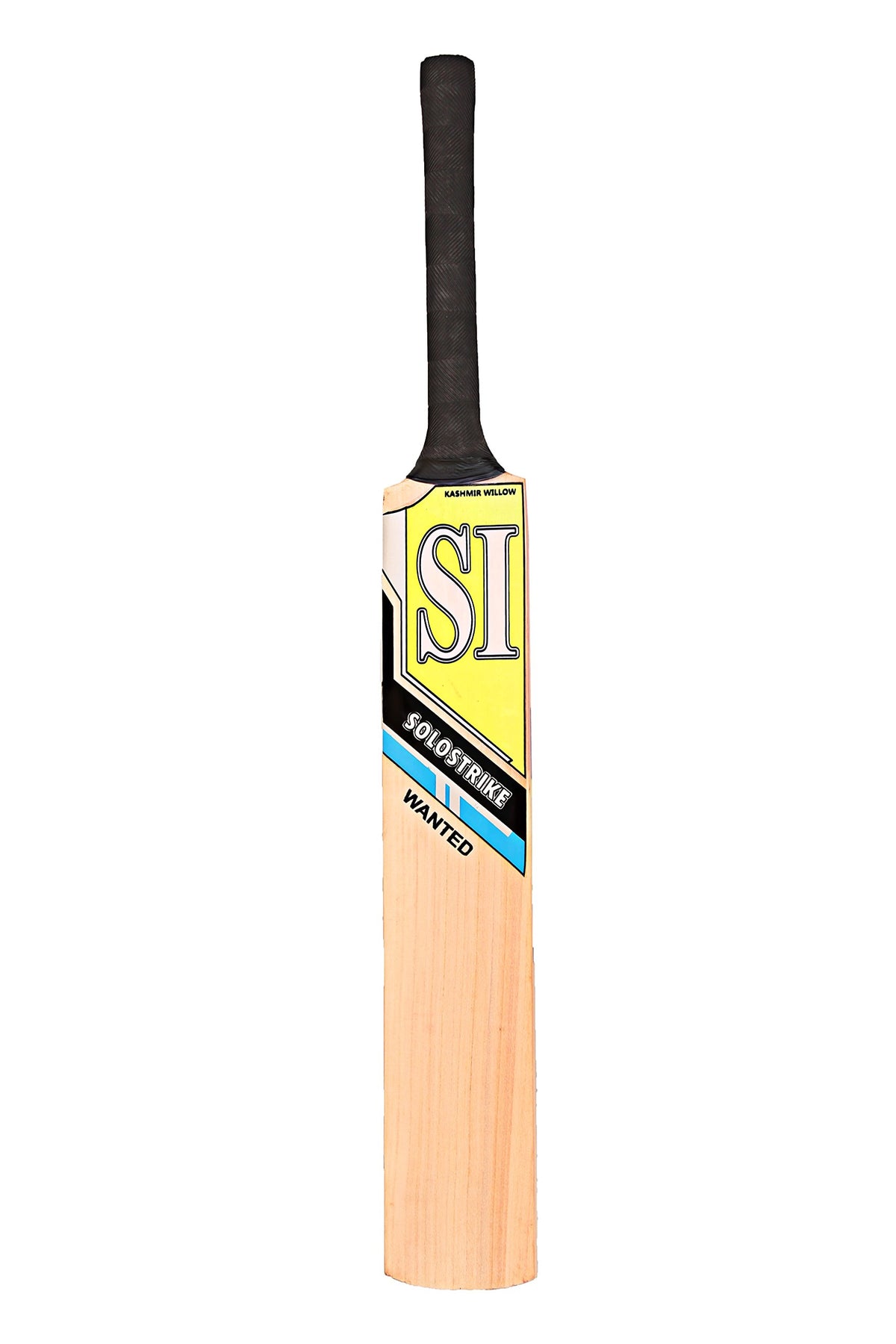 SI Wanted Kashmir Willow Cricket Bat, Men's Short Handle (Fluorescent)