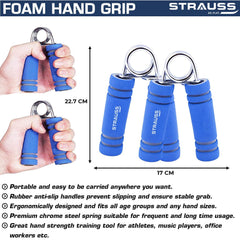Foam Hand Grip Strengthener| Hand Gripper|Finger Grip|Hand Exerciser (Pack of 2)
