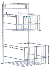 Planet Heavy Stainless Steel Detergent Holder - Bathroom Rack