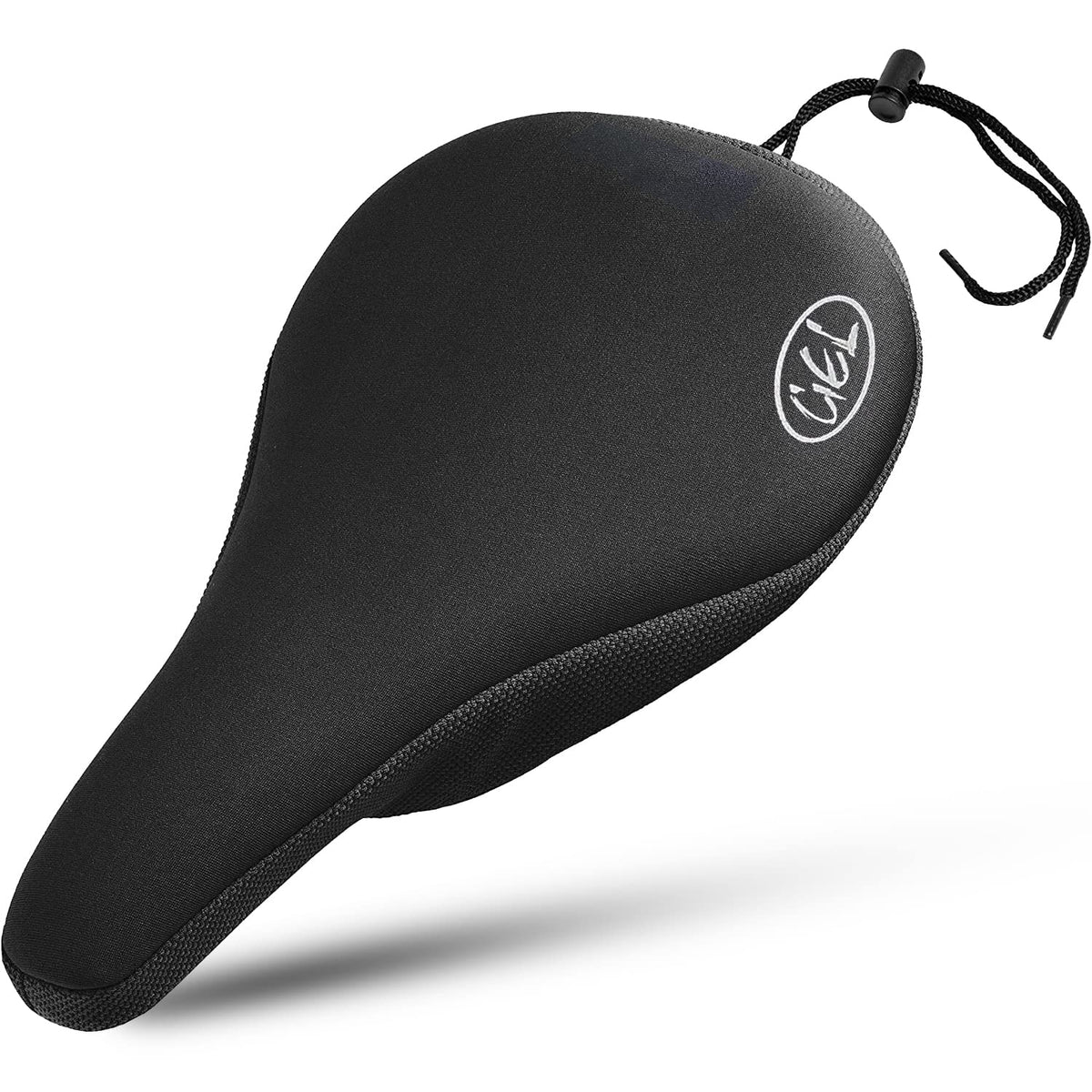 Strauss Premium with 100% Silicone Gel Saddle Bicycle Seat Cover, (Black)