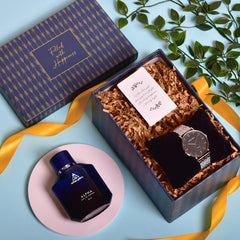 Gleevers Gift Set for Men|Gift Box pack of 2 with Perfume(100 ml) & Joker and Witch Watches for Men| Birthday Gift, Anniversary Gift, Valentine Gift, Christmas Gift, Secret Santa Gifts