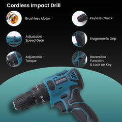 Cheston cordless drill discount battery