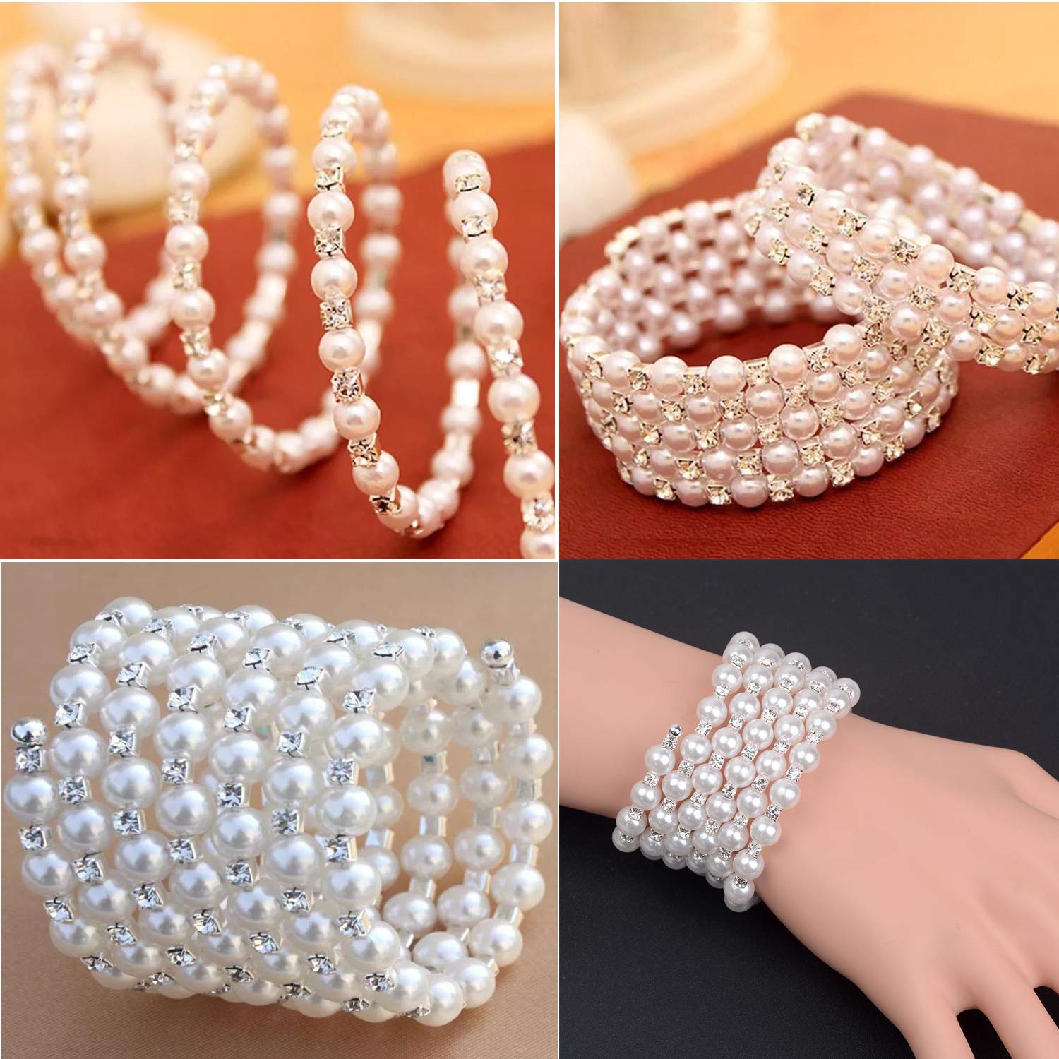 Pearl bracelets for clearance women