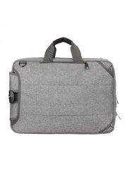 CoolBELL 2 in 1 Convertible Nylon Business Backpack for 17.3 inch Laptop Messenger Bag (Grey)