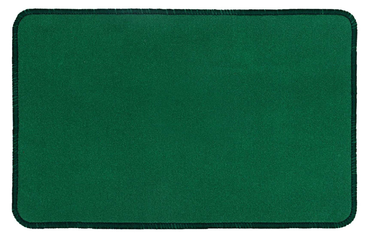 Kuber Industries Microfiber Anti Slip Door Mat 22"x14", Green - CTKTC028341