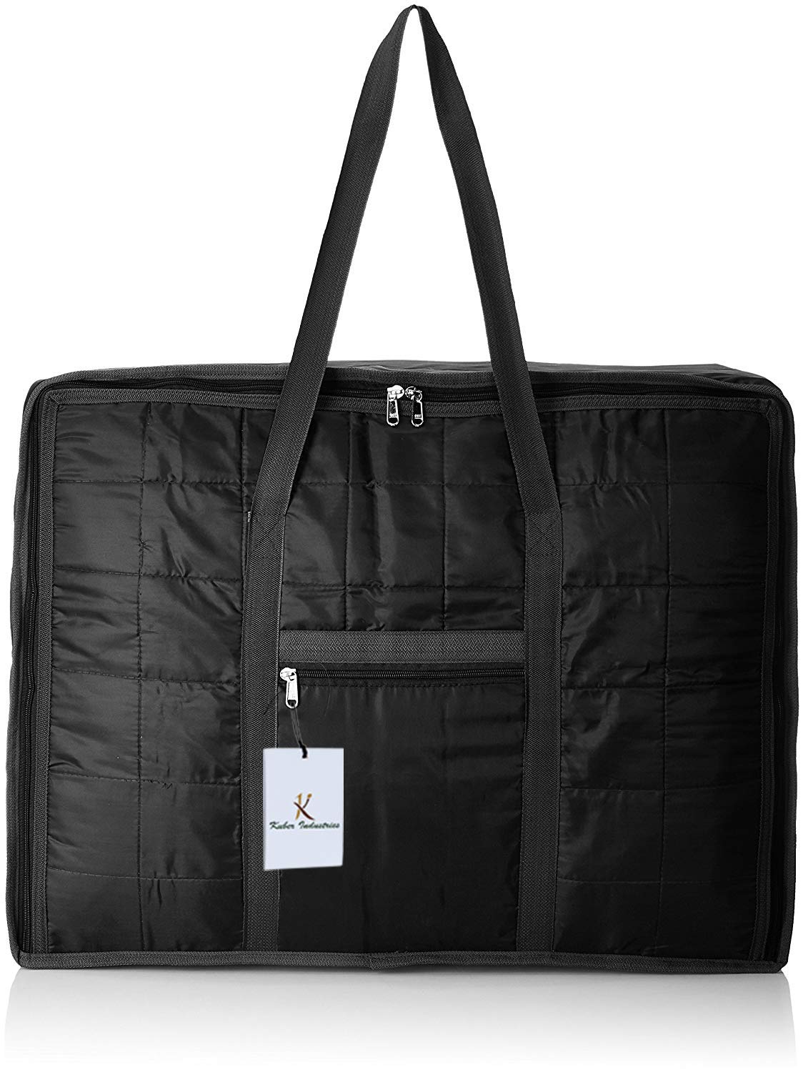 Kuber Industries Cotton 54 cms Travel Duffle(Travel20279_Black)