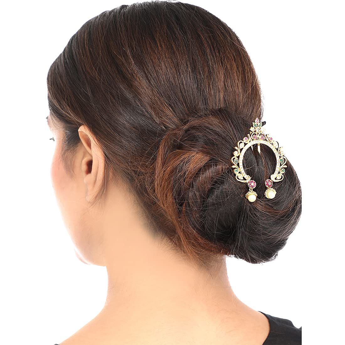 Silver Juda Hair Pin with ghungroo - Silver Linings Odisha – Silverlinings