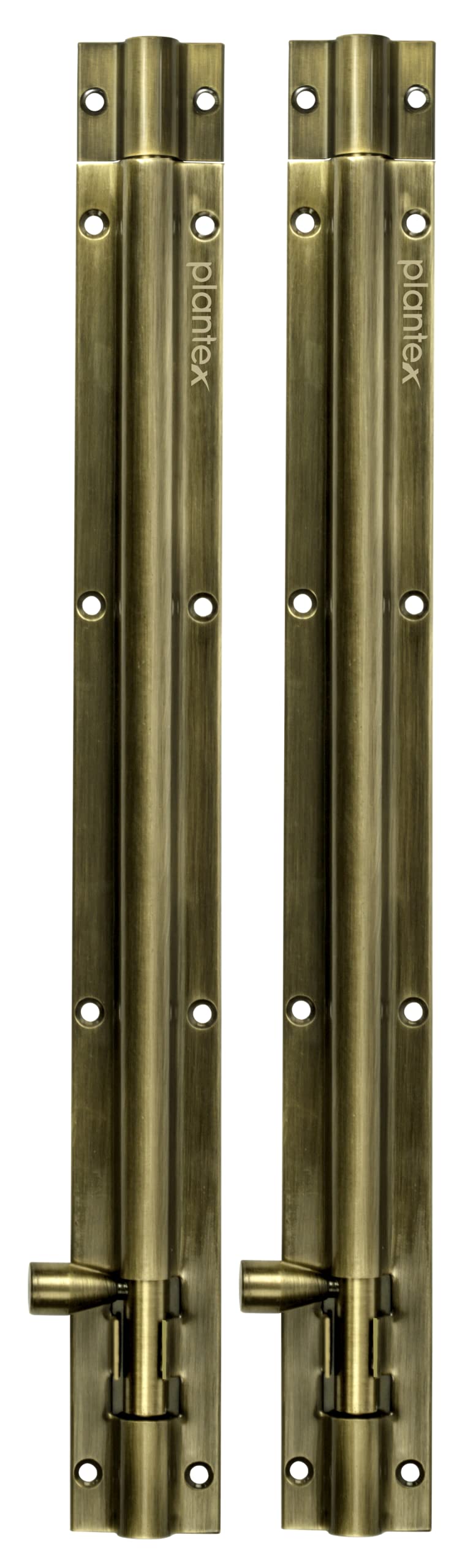 Plantex 12-inches Long Tower Bolt for Door/Windows/Wardrobe -Antique (Pack of 2)