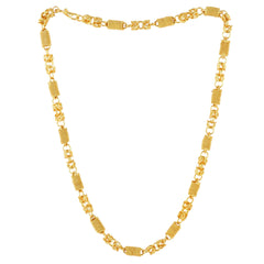 Yellow Chimes Gold-Plated Latest Fashion Stylish And Trendy Classic Designer Neck Chain for Men and Boys