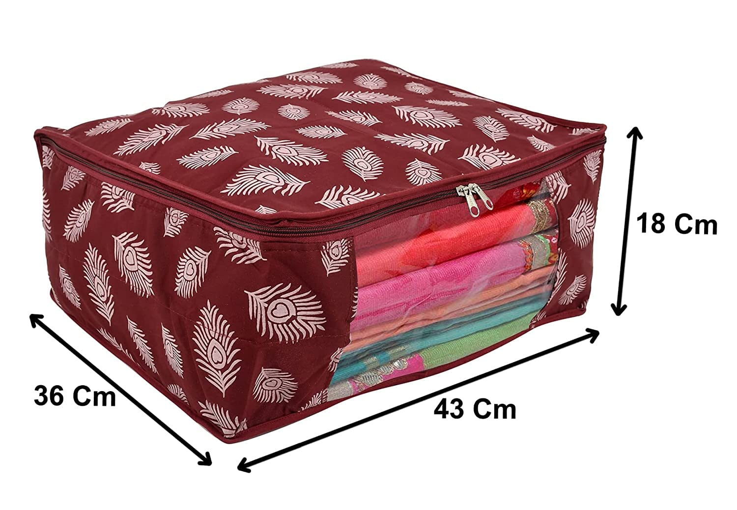 Amazon.com: Forever Cotton Saree Bags/Covers for Storage Set of - 9 Big  size single (16 x 14 Inches) for Clothes Bags and Wardrobe Organizer : Home  & Kitchen