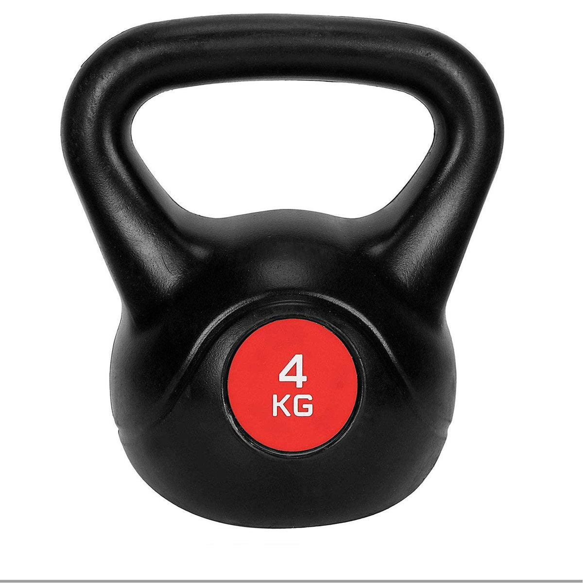 Strauss Kettlebell, Black, (4 Kg)