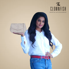 The Clownfish polyester Women wallet(Shyna White)