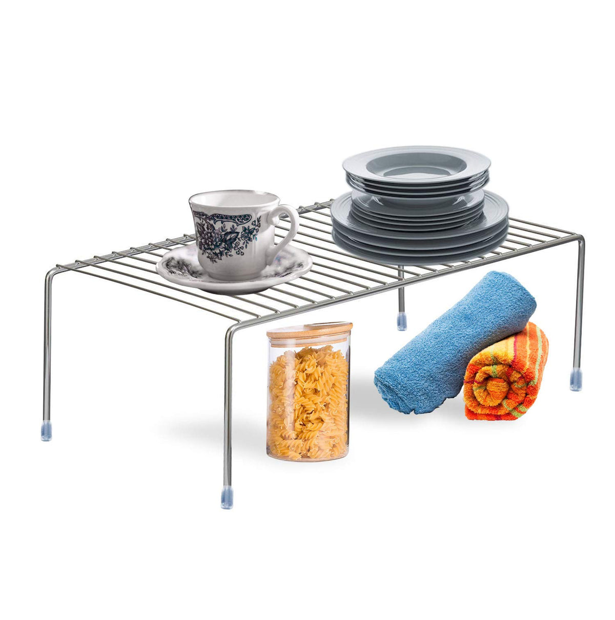 Plantex Stainless Steel Plate Stand/Saucer Stand/Utensil Rack