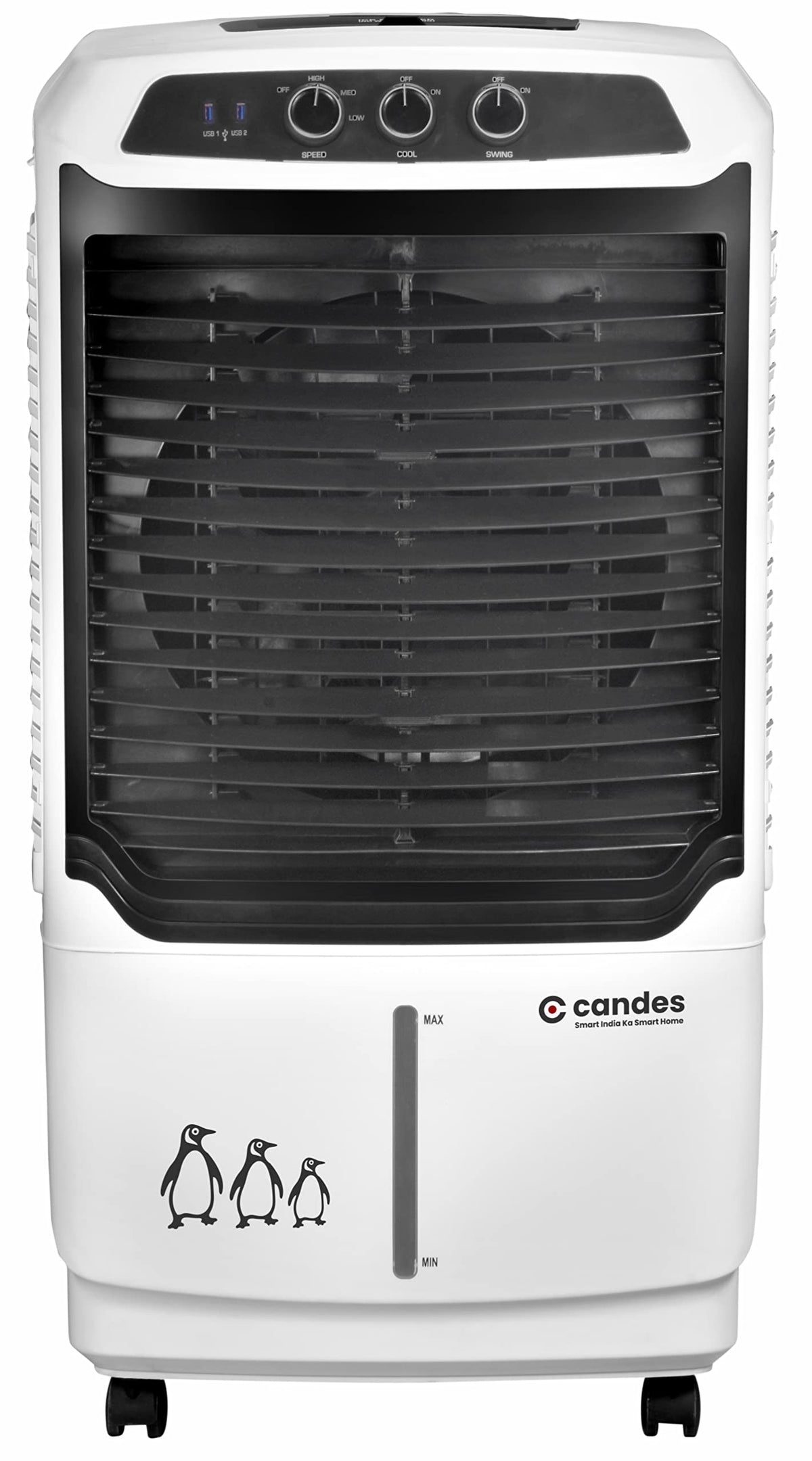 Candes Creta 80 L Personal Air Cooler for Home with USB Port and LED –  GlobalBees Shop
