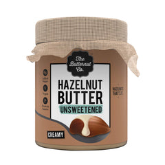 The Butternut Co. Hazelnut Butter Unsweetened, 200 gm (No Added Sugar, Vegan, High Protein, Keto)