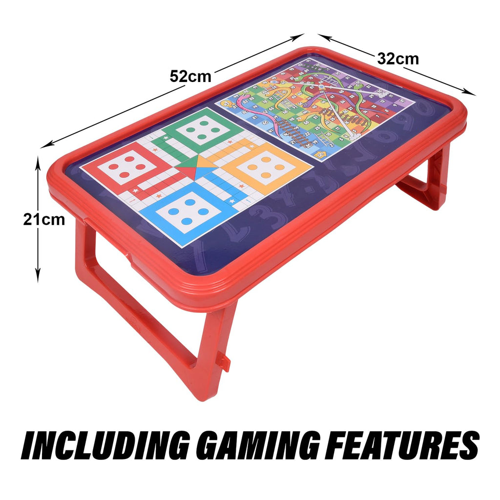 Kuber Industries Study Table | Plastic Ludo Playing Table | Snakes ...