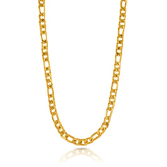 Yellow Chimes Gold-Plated Latest Fashion Stylish Broad Thick & Long Designer Figaro Neck Chains for Men and Boys