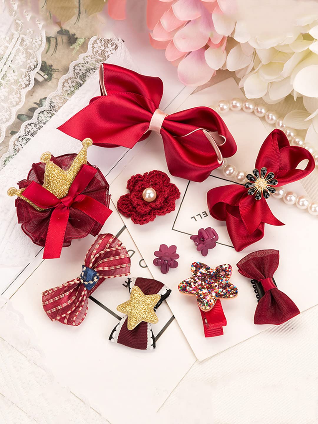 Newest Christmas hair accessories combo set