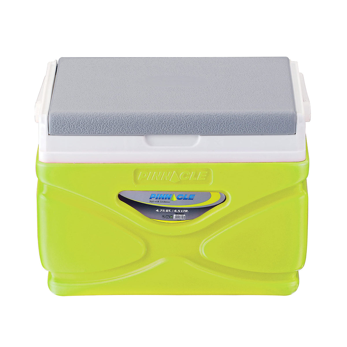 Pinnacle's Chiller Ice Box 4.5 L : Prudence Small Ice Cube Box for Travelling | Keep Cold Upto 24 Hours |Fits 6 Cans |Cooler Box for Drinks | Ice Cooler Box for Car | Medical Purpose |BPA Free (Lime)