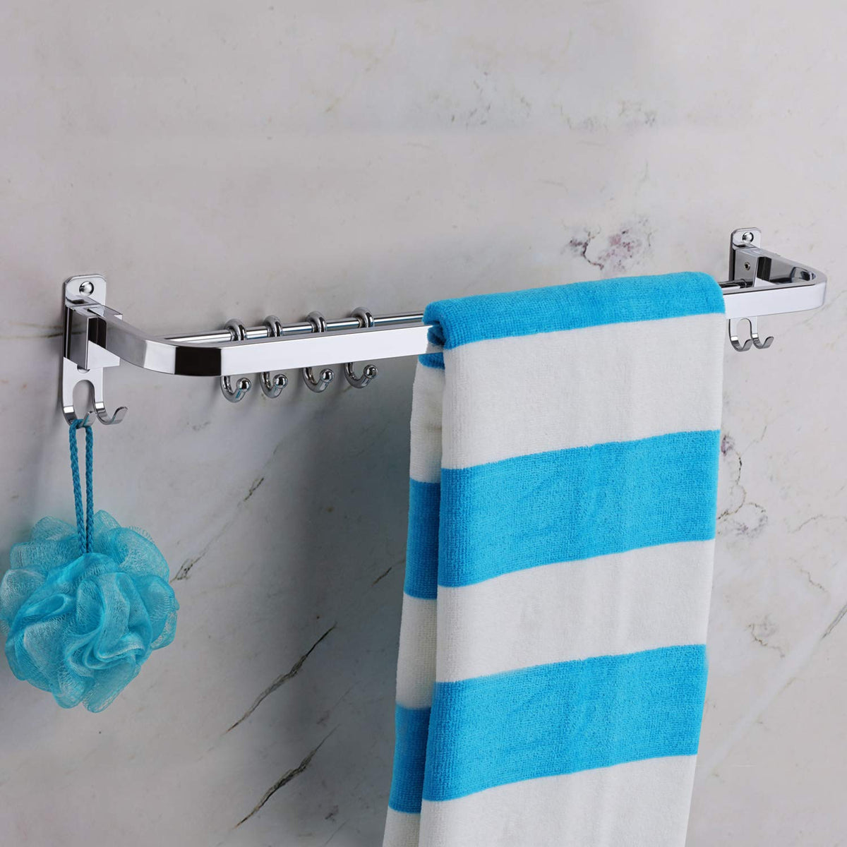 Plantex Stainless Steel Heavy and Sturdy Towel Rod/Towel Rack for Bathroom/Towel  Bar/Hanger/Stand/Bathroom Accessories (24 Inch) Chrome Finish Towel Holder  Price in India - Buy Plantex Stainless Steel Heavy and Sturdy Towel Rod/ Towel