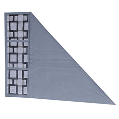 Kuber Industries Checkered Design PVC Fridge/Refrigerator Top Cover (Grey) CTKTC33849