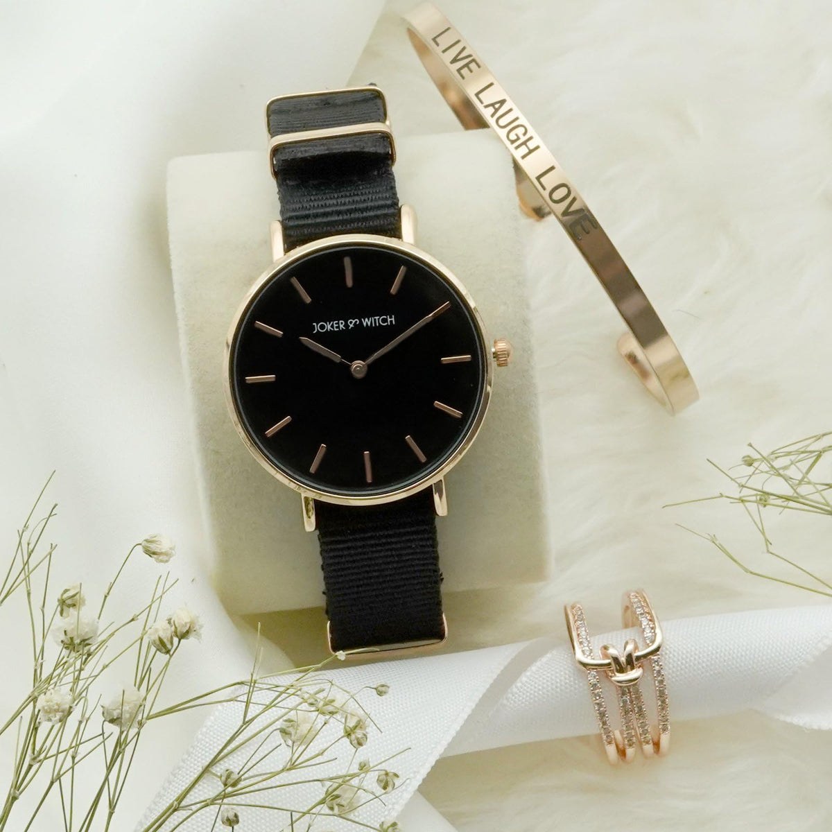 Joker & Witch Black Tied Love Triangle