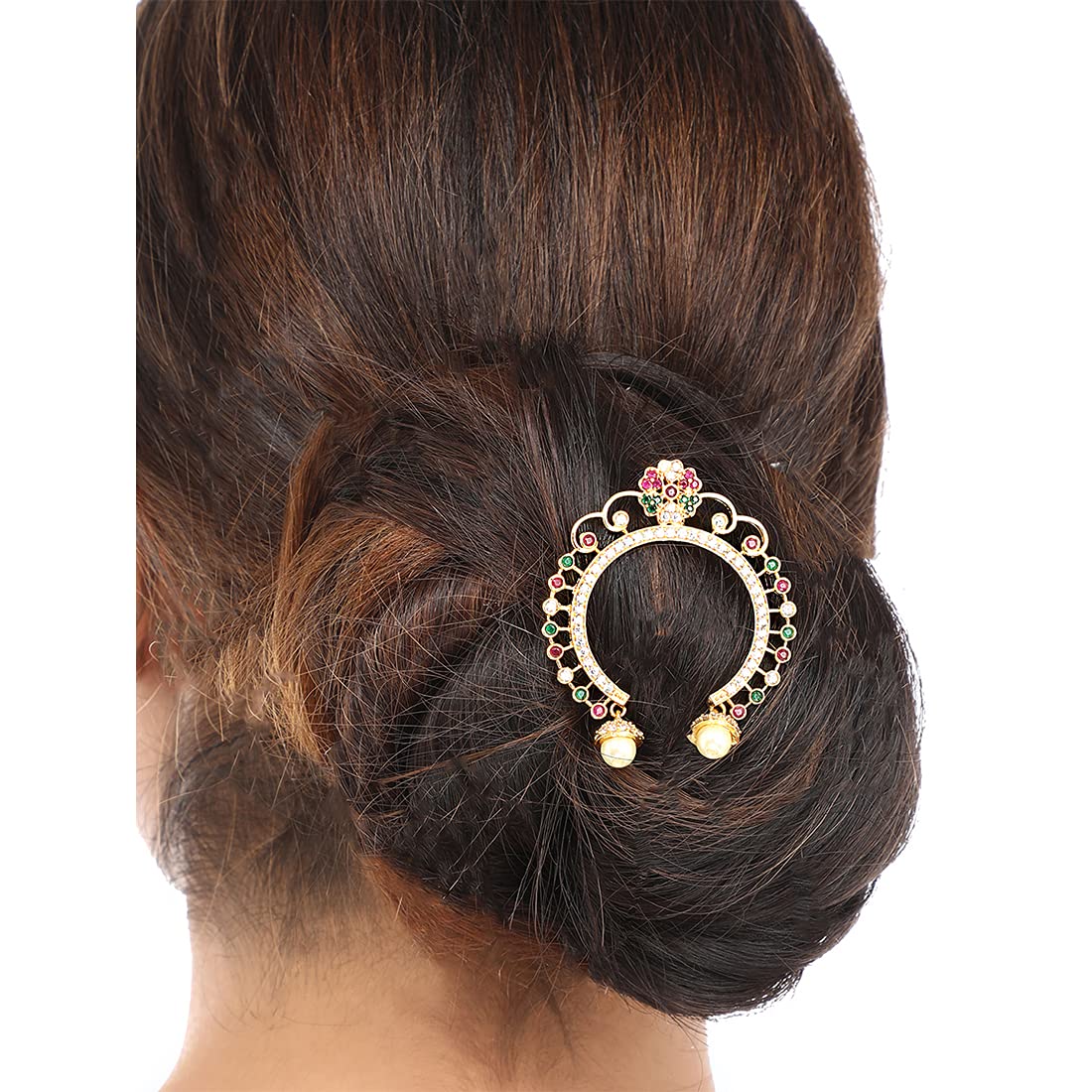 easy messy bun hairstyle for indian bridal | wedding juda hairstyle -  YouTube