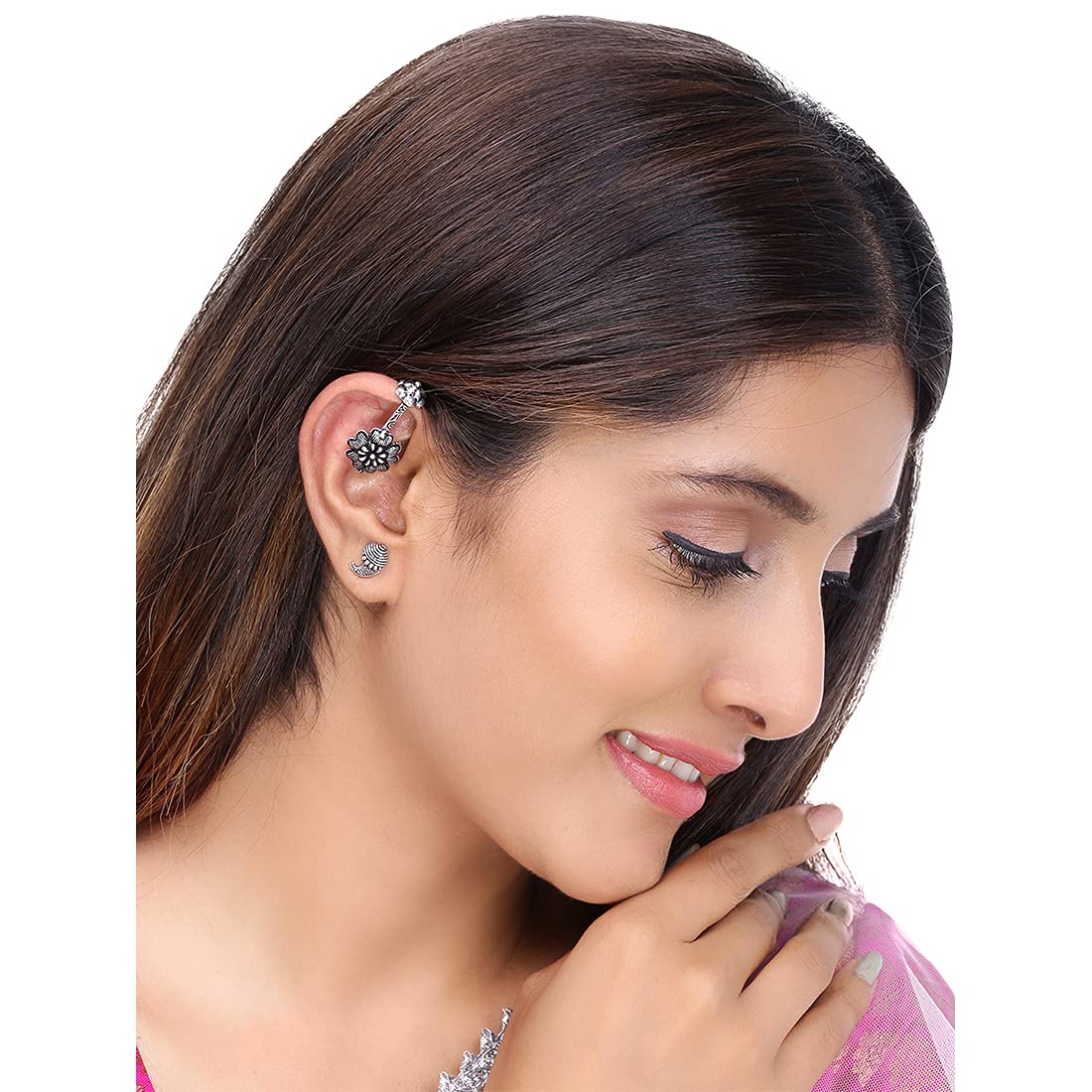 Buy Reva Loka Silver Earrings | Paksha