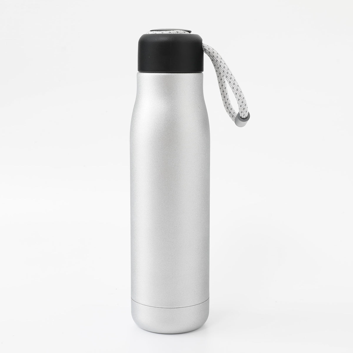 The Better Home Double-Walled Vacuum Insulated Stainless Steel Water Thermosteel Bottle | Leakproof, BPA Free, Rustproof | Hot & Cold Water Bottle for Gym, Home, Office, Travel | 550ml (Silver)