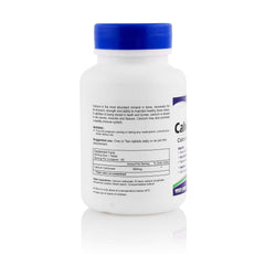 Healthvit Calvitan-600 Calcium Carbonate 400mg | Strengthens Bones & Teeth | Boosts Immunity | 100% RDA | Multivitamin for men and women- 60 Tablets